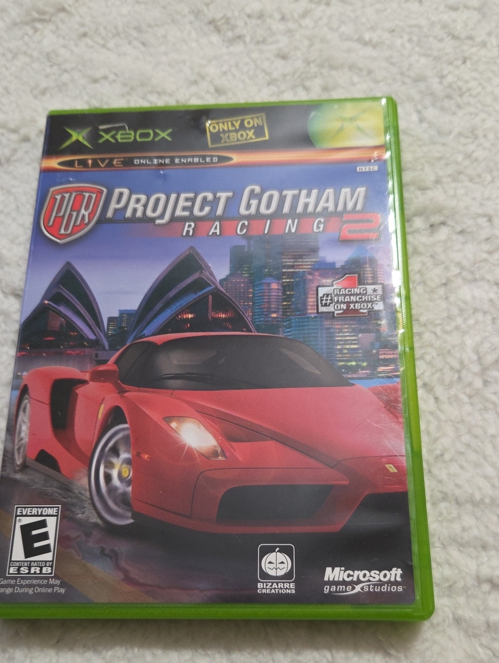 XBOX PROJECT GOTHAM RACING 2 VIDEO GAME